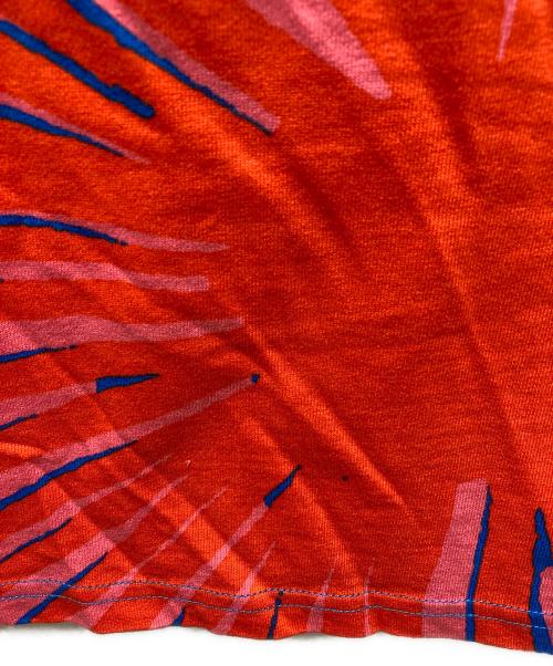 marimekko（マリメッコ）marimekko (マリメッコ) 半袖Tシャツ レッド サイズ:XLの古着・服飾アイテム