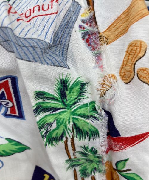 reyn spooner（レイン スプナー）reyn spooner (レイン スプナー) MLB (エムエルビー) PERFORMANCE ALOHA SHIRTS ホワイト サイズ:Sの古着・服飾アイテム