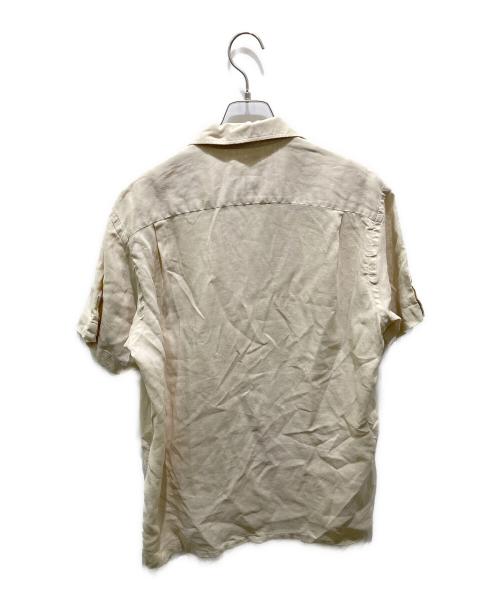 bullock's pasadena（ブロックズ パサデナ）bullock's pasadena (ブロックズ パサデナ) 開襟ヴィンテージシャツ ベージュ サイズ:Lの古着・服飾アイテム