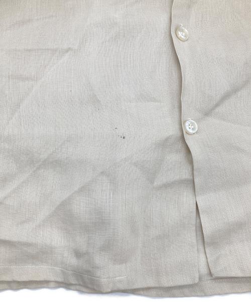 bullock's pasadena（ブロックズ パサデナ）bullock's pasadena (ブロックズ パサデナ) 開襟ヴィンテージシャツ ベージュ サイズ:Lの古着・服飾アイテム