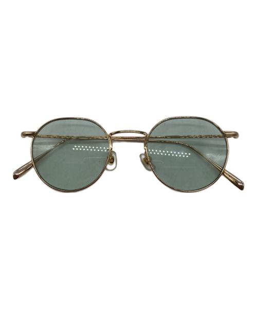 金子眼鏡（カネコガンキョウ）金子眼鏡 (カネコガンキョウ) UNITED ARROWS (ユナイテッドアローズ) サングラス ゴールドの古着・服飾アイテム