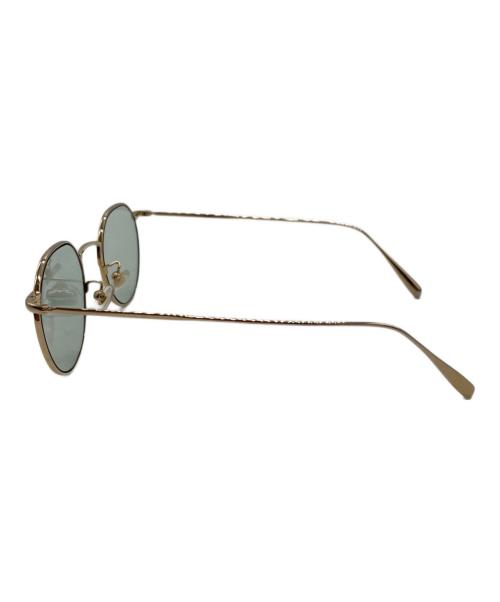 金子眼鏡（カネコガンキョウ）金子眼鏡 (カネコガンキョウ) UNITED ARROWS (ユナイテッドアローズ) サングラス ゴールドの古着・服飾アイテム