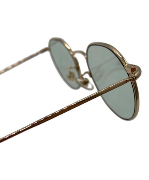 金子眼鏡（カネコガンキョウ）金子眼鏡 (カネコガンキョウ) UNITED ARROWS (ユナイテッドアローズ) サングラス ゴールドの古着・服飾アイテム