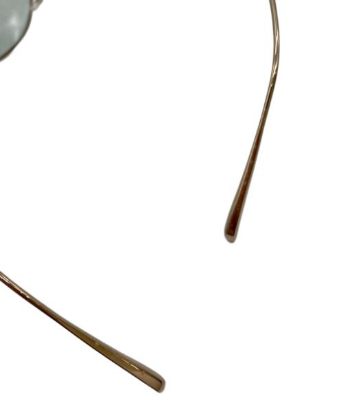 金子眼鏡（カネコガンキョウ）金子眼鏡 (カネコガンキョウ) UNITED ARROWS (ユナイテッドアローズ) サングラス ゴールドの古着・服飾アイテム