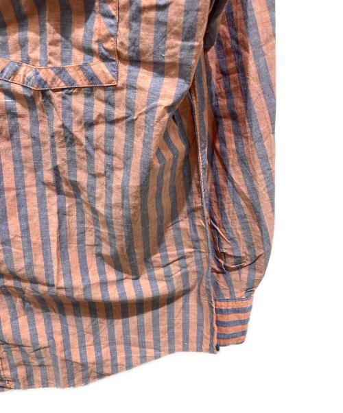 PAUL SMITH（ポールスミス）PAUL SMITH (ポールスミス) ストライプシャツ ブラウン サイズ:XLの古着・服飾アイテム