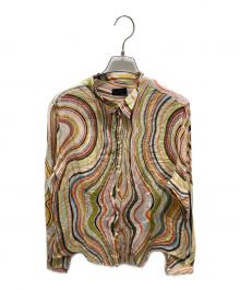 Paul Smith BLACK（ポールスミスブラック）の古着「総柄シャツ」｜マルチカラー