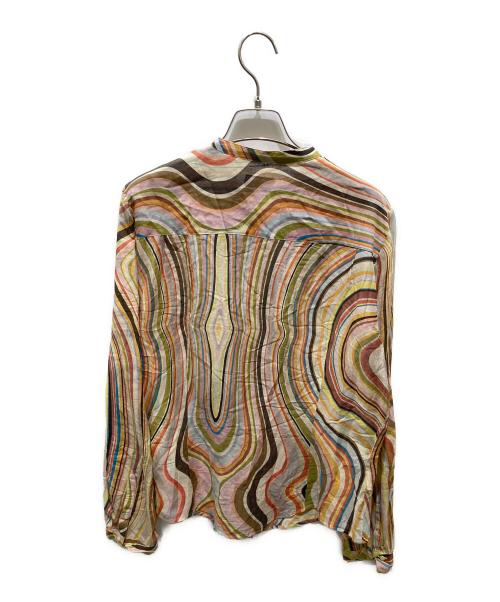 Paul Smith BLACK（ポールスミスブラック）Paul Smith BLACK (ポールスミスブラック) 総柄シャツ マルチカラー サイズ:48の古着・服飾アイテム