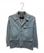 BURBERRY BLACK LABELバーバリーブラックレーベル）の古着「カバーオール」｜インディゴ