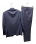 GIORGIO ARMANI (ジョルジョアルマーニ) 3Bストライプセットアップスーツ ネイビー サイズ:46：18000円