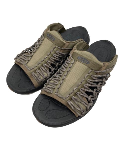KEEN（キーン）KEEN (キーン) NEEK SNK SLIDE カーキ サイズ:27の古着・服飾アイテム