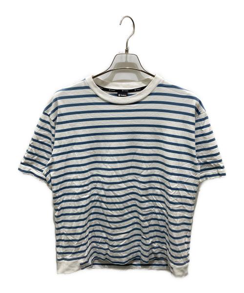GOLDWIN（ゴールドウイン）GOLDWIN (ゴールドウイン) ショートスリーブティー ブルー×ホワイト サイズ:XLの古着・服飾アイテム