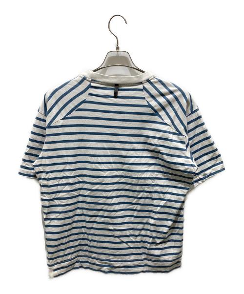 GOLDWIN（ゴールドウイン）GOLDWIN (ゴールドウイン) ショートスリーブティー ブルー×ホワイト サイズ:XLの古着・服飾アイテム