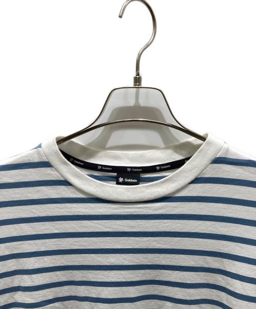 GOLDWIN（ゴールドウイン）GOLDWIN (ゴールドウイン) ショートスリーブティー ブルー×ホワイト サイズ:XLの古着・服飾アイテム