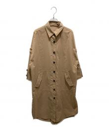 Diagram（ダイアグラム）の古着「ドルマンシャツコート」｜ベージュ