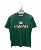 GOOD ROCK SPEEDグッドロックスピード）の古着「CASINO Tシャツ」｜グリーン