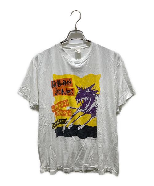 BROCKUM（ブロッカム）BROCKUM (ブロッカム) プリントTシャツ ホワイト サイズ:記載無しの為実寸参照の古着・服飾アイテム