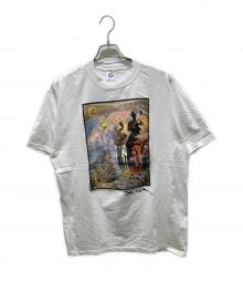 JERZEES（ジャージーズ）の古着「プリントTシャツ」｜ホワイト