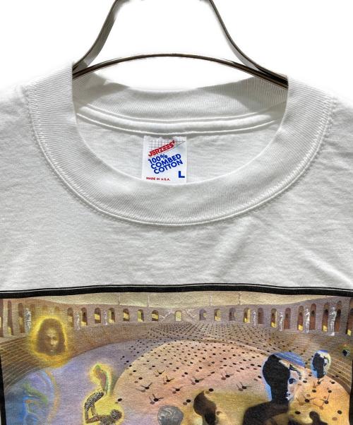 JERZEES（ジャージーズ）JERZEES (ジャージーズ) プリントTシャツ ホワイト サイズ:Lの古着・服飾アイテム