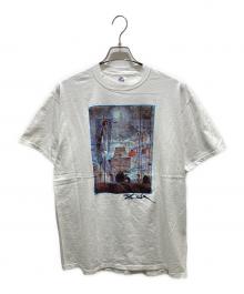 JERZEES（ジャージーズ）の古着「プリントTシャツ」｜ホワイト