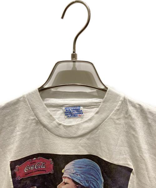 USED（ユーズド）USED (ユーズド) プリントTシャツ ホワイト サイズ:Lの古着・服飾アイテム