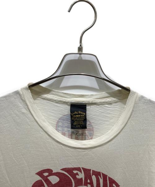 -（-）- (-) プリントTシャツ ホワイト サイズ:Mの古着・服飾アイテム