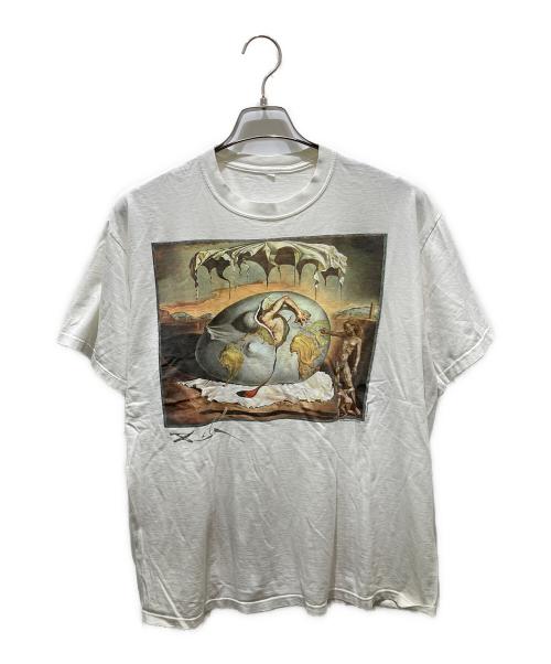 USED（ユーズド）USED (ユーズド) 半袖カットソー ホワイト サイズ:記載無しの為実寸参照の古着・服飾アイテム