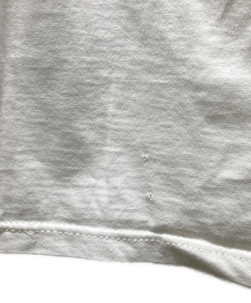 USED（ユーズド）USED (ユーズド) 半袖カットソー ホワイト サイズ:記載無しの為実寸参照の古着・服飾アイテム