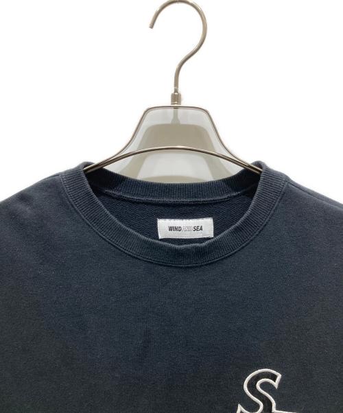 WIND AND SEA（ウィンダンシー）WIND AND SEA (ウィンダンシー) S-E-A SWEAT SHIRTS ブラック サイズ:Mの古着・服飾アイテム