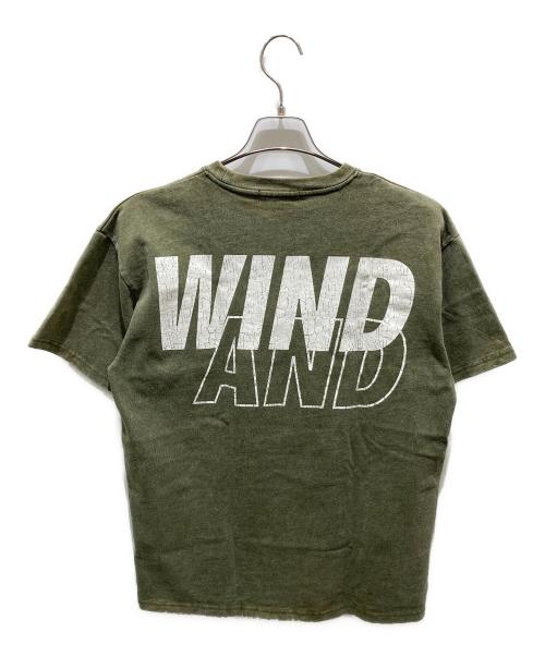 WIND AND SEA（ウィンダンシー）WIND AND SEA (ウィンダンシー) プリントTシャツ グリーン サイズ:Sの古着・服飾アイテム