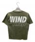 WIND AND SEA (ウィンダンシー) プリントTシャツ グリーン サイズ:S：7000円