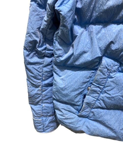 DIESEL（ディーゼル）DIESEL (ディーゼル) ウォッシュ加工ダウンジャケット ブルー サイズ:Mの古着・服飾アイテム