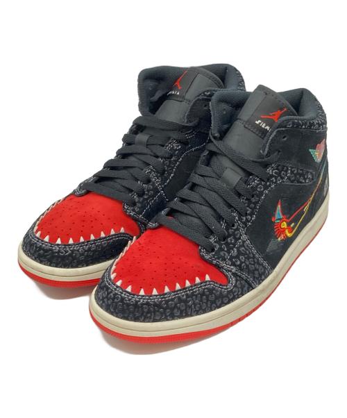 NIKE（ナイキ）NIKE (ナイキ) AIR JORDAN1 MID Siempre Familia ブラック サイズ:26.5の古着・服飾アイテム