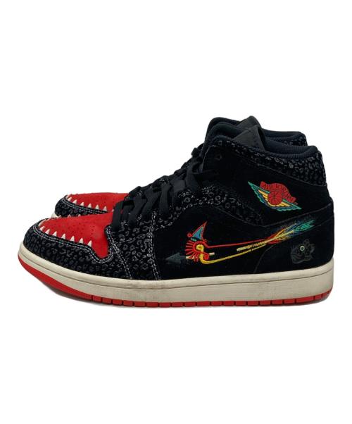 NIKE（ナイキ）NIKE (ナイキ) AIR JORDAN1 MID Siempre Familia ブラック サイズ:26.5の古着・服飾アイテム