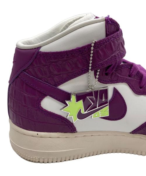 NIKE（ナイキ）NIKE (ナイキ) Air Force 1 Mid 07 パープル サイズ:27の古着・服飾アイテム