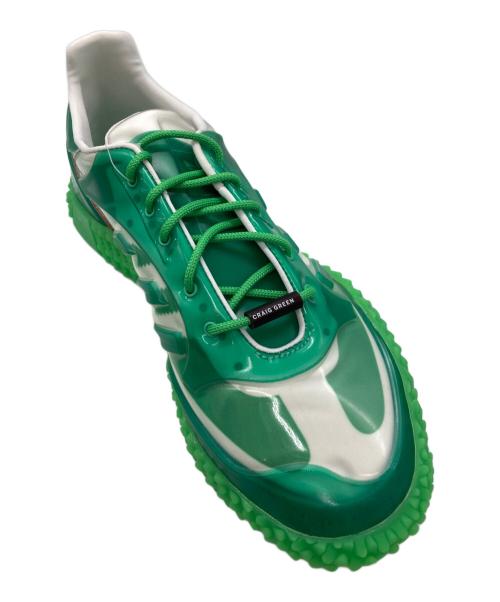 adidas（アディダス）adidas (アディダス) CRAIG GREEN (クレイグ グリーン) ローカットスニーカー グリーン サイズ:26.5 未使用品の古着・服飾アイテム