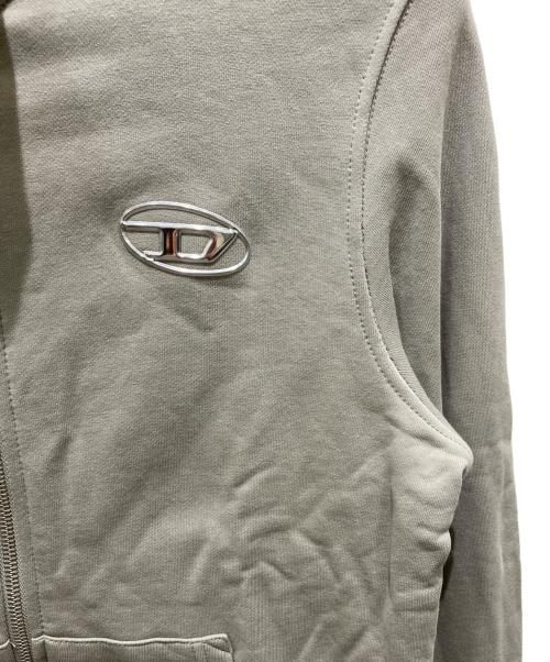 DIESEL（ディーゼル）DIESEL (ディーゼル) S-Ginni-Zip-Od グレー サイズ:XSの古着・服飾アイテム