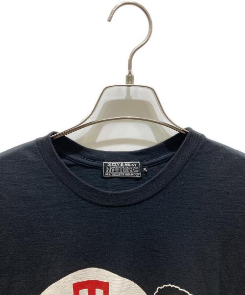 Hysteric Glamour（ヒステリックグラマー）Hysteric Glamour (ヒステリックグラマー) HYSTERIC NURSE T ブラック サイズ:XLの古着・服飾アイテム