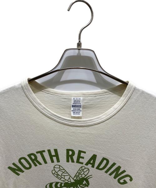 WAREHOUSE（ウエアハウス）WAREHOUSE (ウエアハウス) プリントTシャツ アイボリー サイズ:XLの古着・服飾アイテム