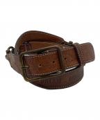 DSQUARED2ディースクエアード）の古着「レザーベルト」｜ブラウン