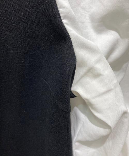 Rirandture（リランドチュール）Rirandture (リランドチュール) 切替ブラウス ブラック×ホワイト サイズ:2の古着・服飾アイテム