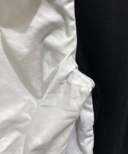 Rirandture（リランドチュール）Rirandture (リランドチュール) 切替ブラウス ブラック×ホワイト サイズ:2の古着・服飾アイテム