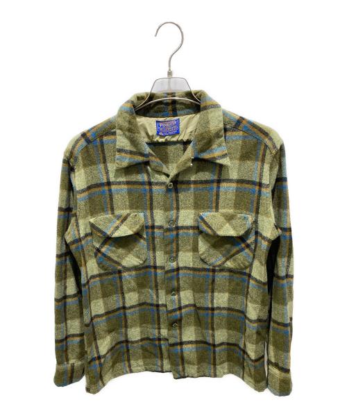 PENDLETON（ペンドルトン）PENDLETON (ペンドルトン) ウールチェックシャツ グリーン サイズ:XLの古着・服飾アイテム