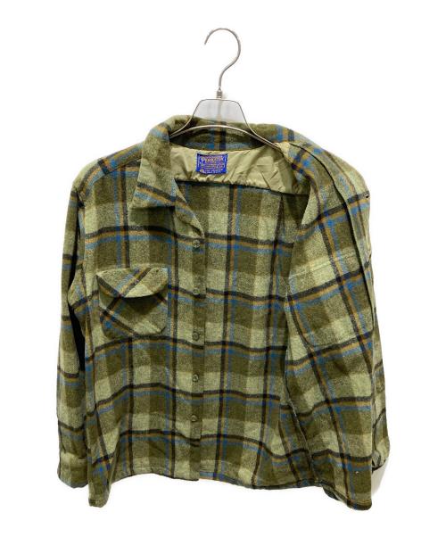 PENDLETON（ペンドルトン）PENDLETON (ペンドルトン) ウールチェックシャツ グリーン サイズ:XLの古着・服飾アイテム