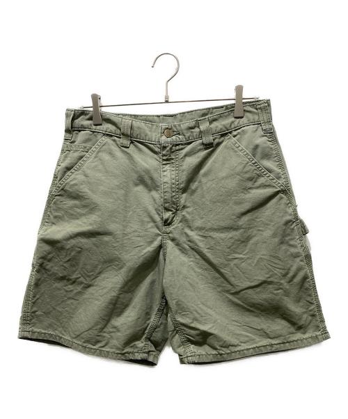 CarHartt（カーハート）CarHartt (カーハート) ペインターハーフパンツ オリーブ サイズ:W32の古着・服飾アイテム