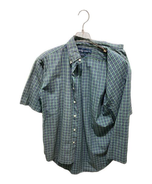 RALPH LAUREN（ラルフローレン）RALPH LAUREN (ラルフローレン) チェックBDシャツ グリーン サイズ:Sの古着・服飾アイテム