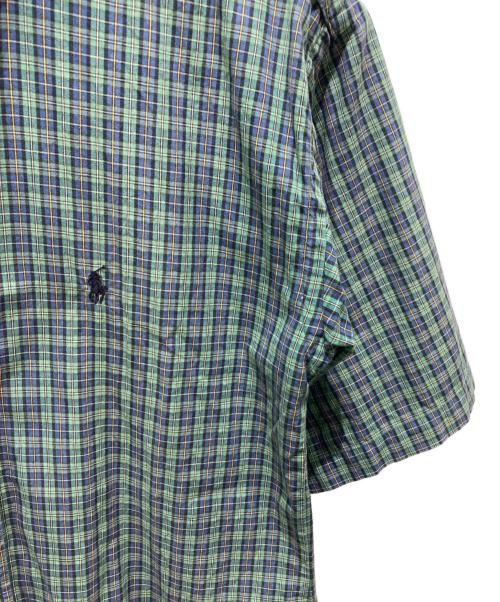 RALPH LAUREN（ラルフローレン）RALPH LAUREN (ラルフローレン) チェックBDシャツ グリーン サイズ:Sの古着・服飾アイテム