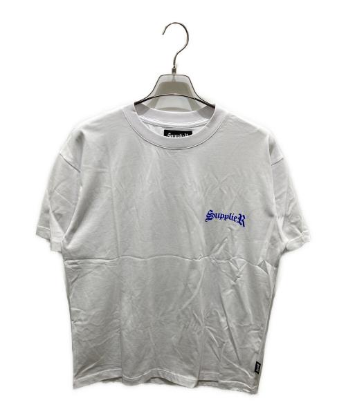 SUPPLIER（サプライヤー）SUPPLIER (サプライヤー) 半袖Tシャツ ホワイト サイズ:Lの古着・服飾アイテム