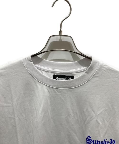 SUPPLIER（サプライヤー）SUPPLIER (サプライヤー) 半袖Tシャツ ホワイト サイズ:Lの古着・服飾アイテム