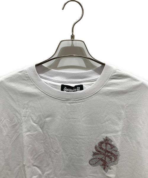 SUPPLIER（サプライヤー）SUPPLIER (サプライヤー) プリントTシャツ ホワイト サイズ:XL 未使用品の古着・服飾アイテム