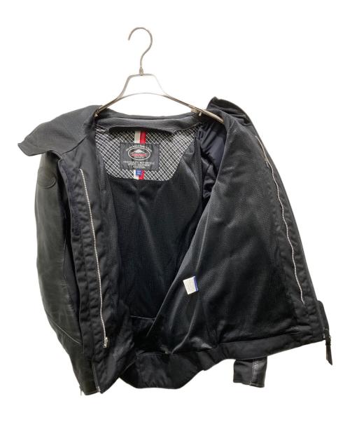 KUSHITANI（クシタニ）KUSHITANI (クシタニ) ライダースジャケット ブラック サイズ:LLの古着・服飾アイテム